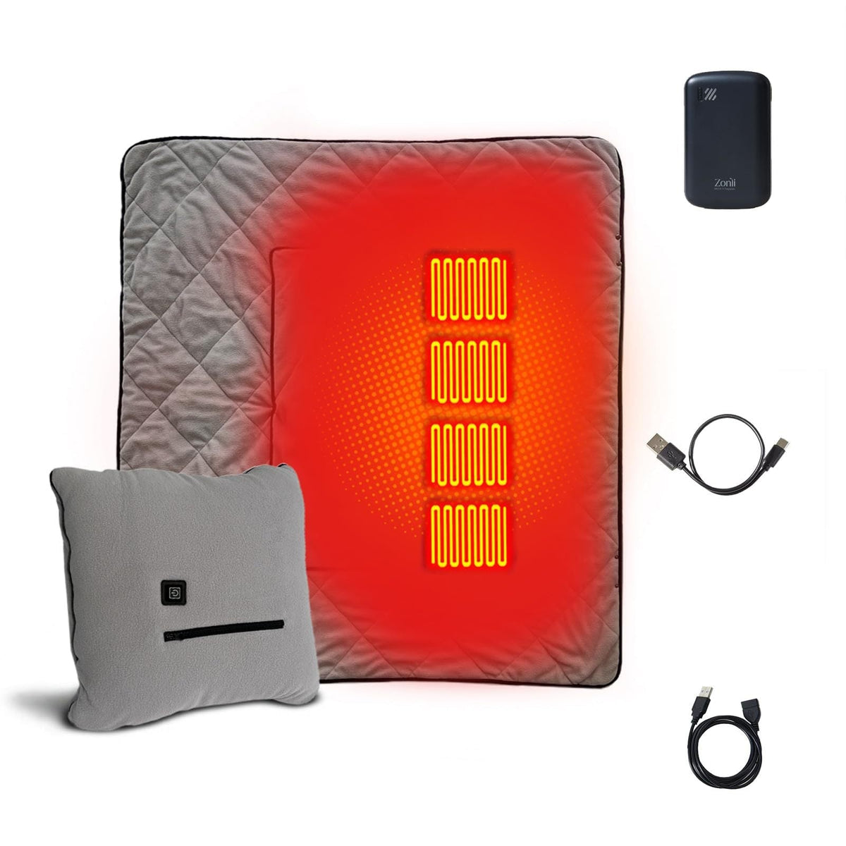 Couverture Chauffante Électrique pour Femmes – Couverture Douce pour un Confort Supplémentaire