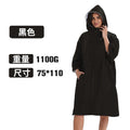 Poncho Imperméable pour Femmes avec Capuche – Long Poncho de Pluie pour Voyager