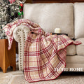 Plaid à Carreaux – Couverture Douce et Chaleureuse
