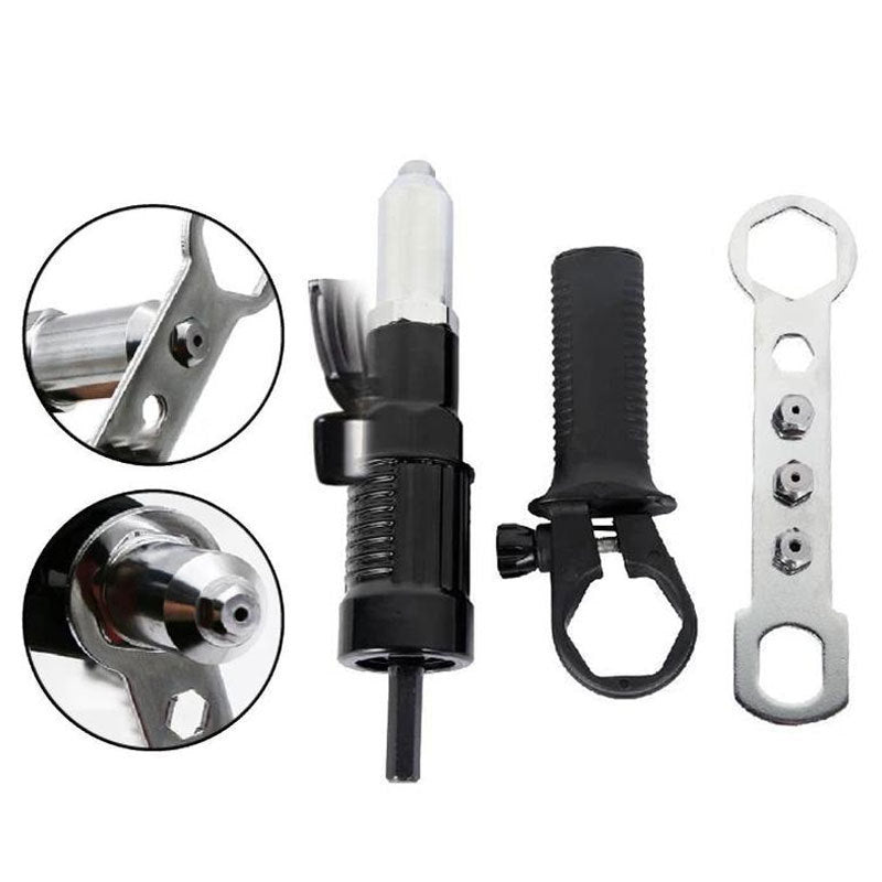 RivetAdapter - Kit d'Adaptateur de Pistolet à Rivets Professionnel
