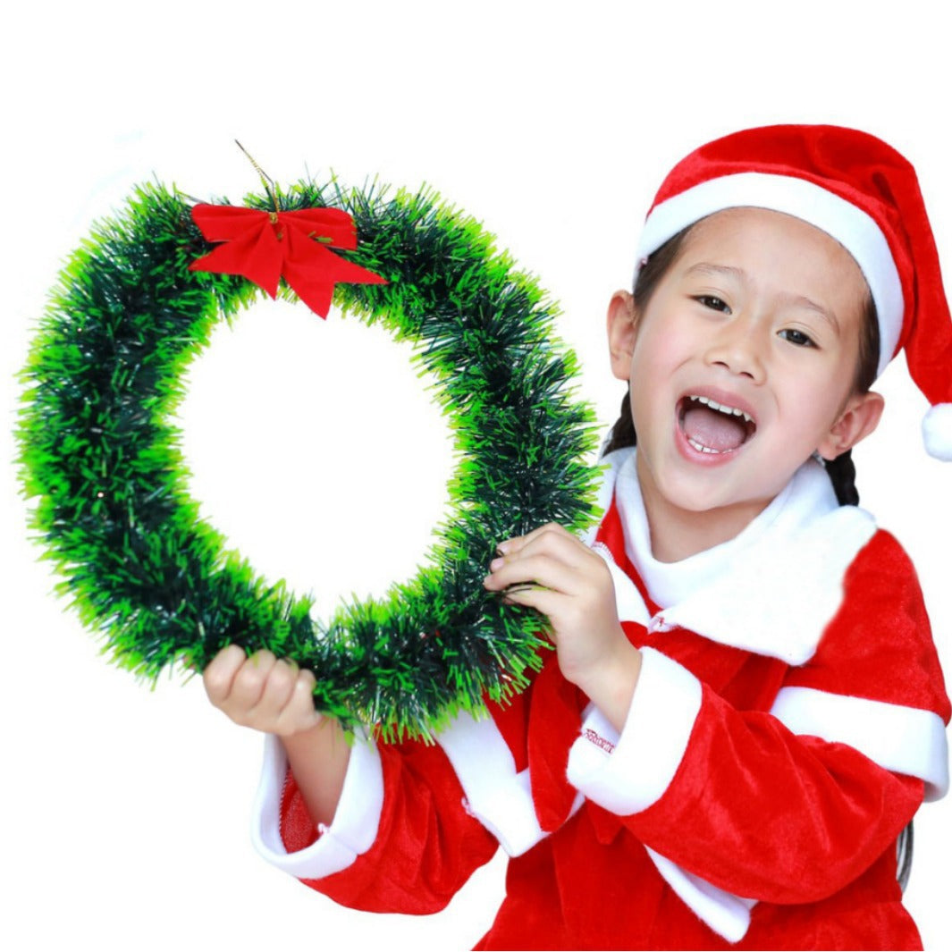 Couronne de Noël comme Décoration de Porte – Décoration de Noël Ambiance pour la Maison