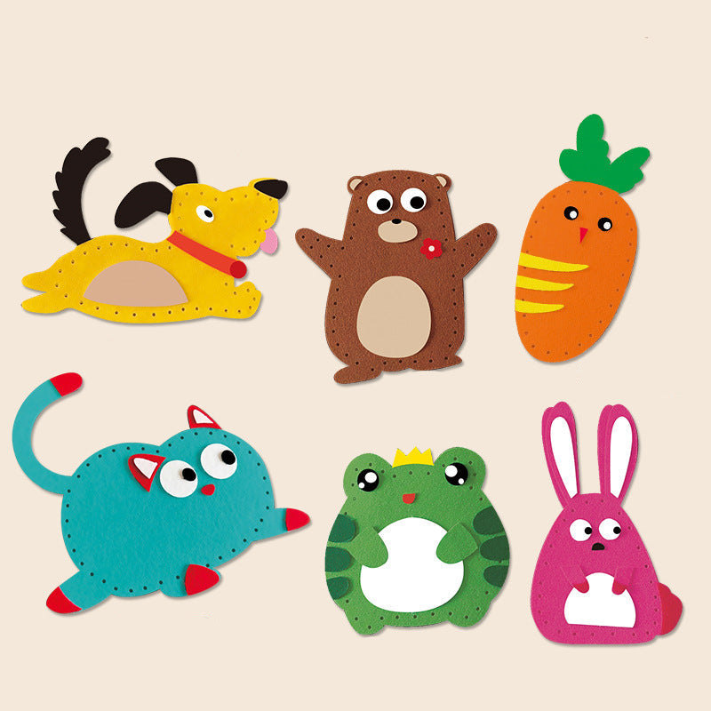 Kletshuts™ SewingCraft 1+1 GRATUIT : Kit de couture DIY Animaux pour Enfants, Set de Créativité