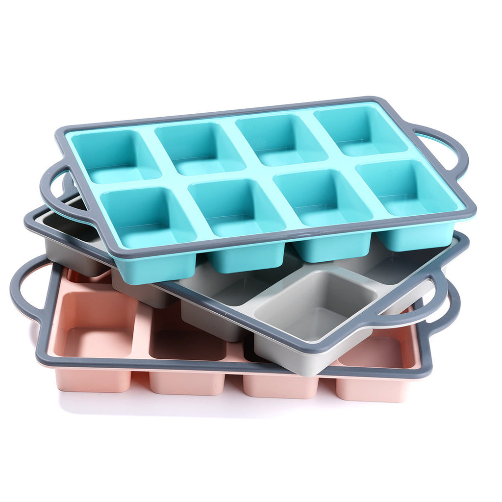 Moule à Gâteau en Silicone Multifonctionnel avec Poignées – Moule Flexible pour Gâteaux et Pâtisseries
