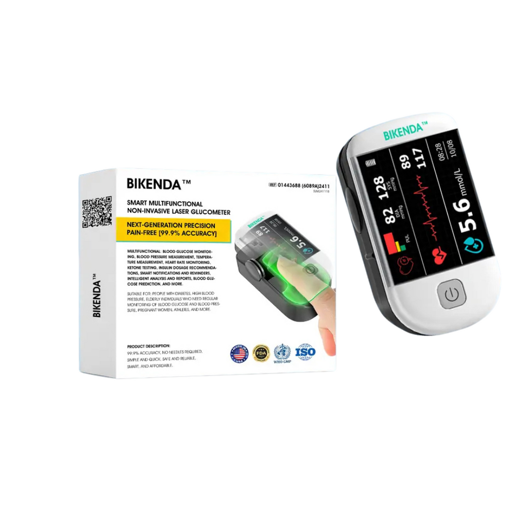 VitalCheck Pulsoximètre – Compteur de pouls et d'oxygène compact avec écran OLED