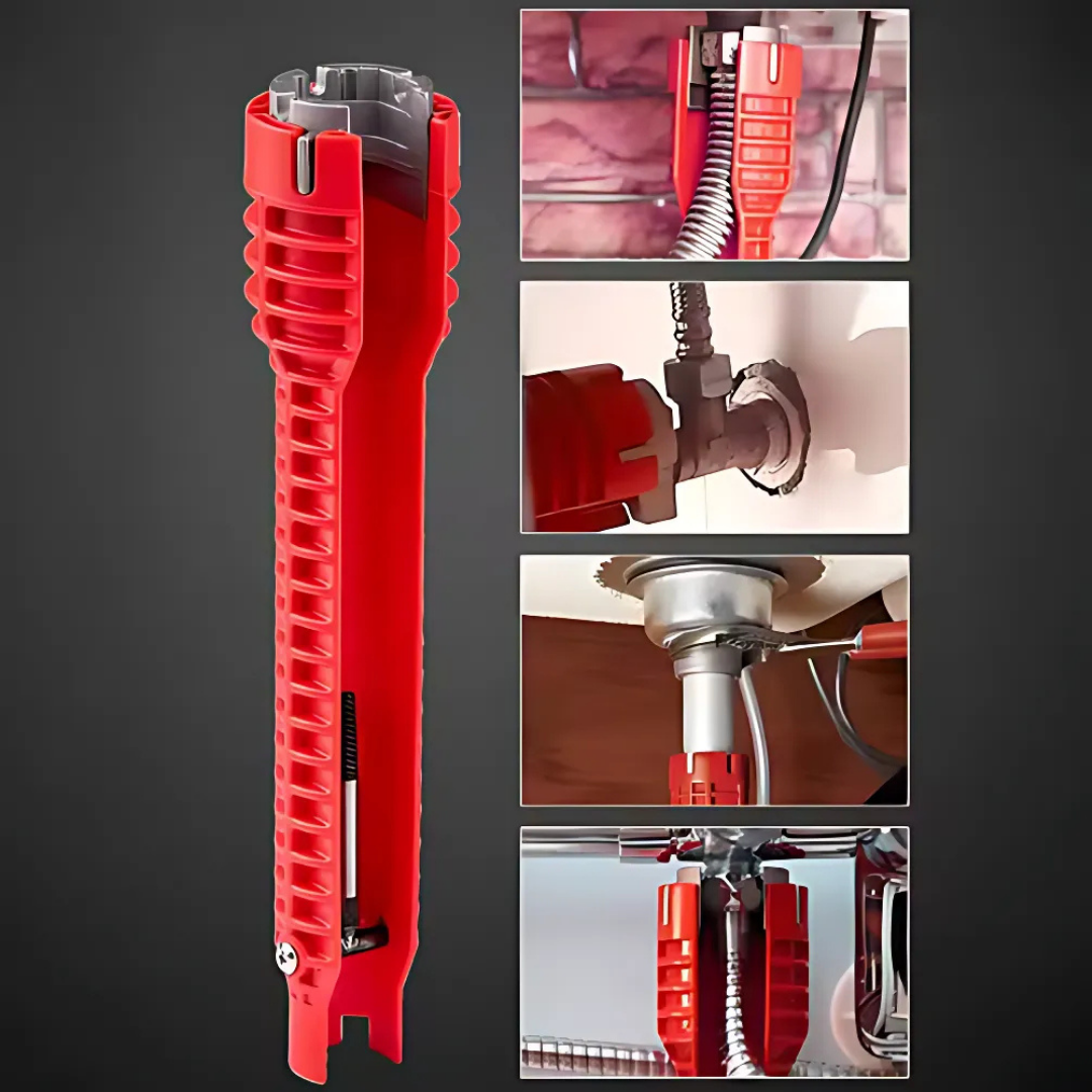SinkWrench 1+1 GRATUIT : Clé de Lavabo Multifonctionnelle et Facile à Utiliser