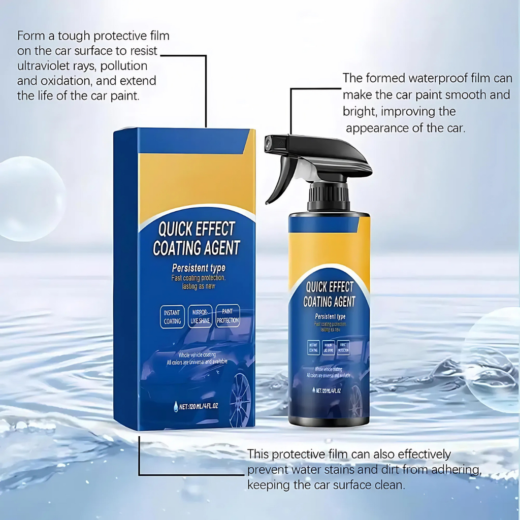ShineProtect 1+1 GRATUIT : Nettoyage, Brillance et Protection Spray de Revêtement Automobile