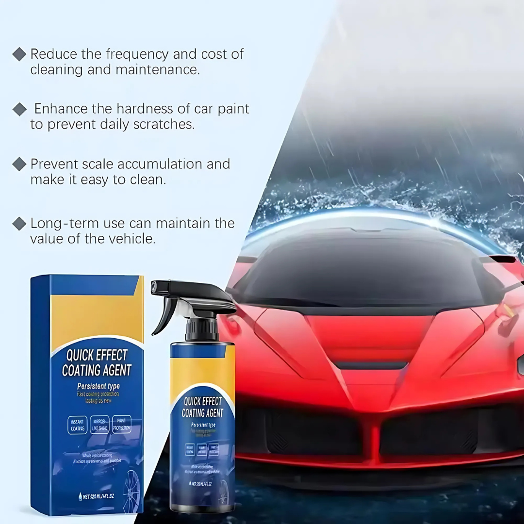 ShineProtect 1+1 GRATUIT : Nettoyage, Brillance et Protection Spray de Revêtement Automobile