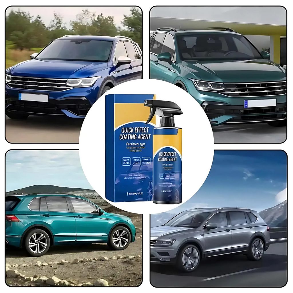 ShineProtect 1+1 GRATUIT : Nettoyage, Brillance et Protection Spray de Revêtement Automobile