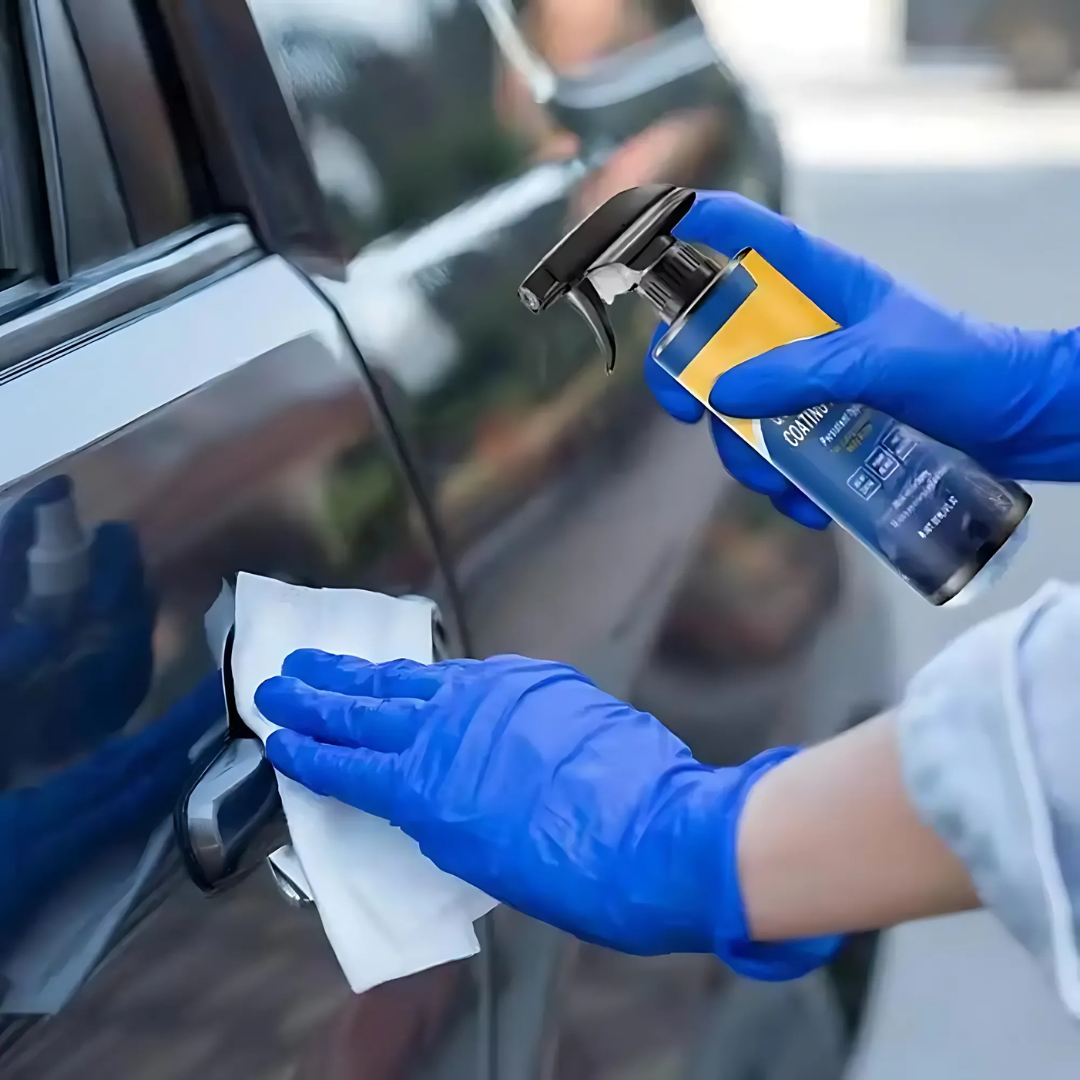 ShineProtect 1+1 GRATUIT : Nettoyage, Brillance et Protection Spray de Revêtement Automobile