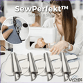 SewPerfect - Pied de biche à ourlet en spirale - Ensemble de 8 pièces