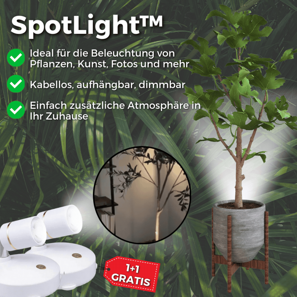 1+1 GRATUIT | SpotLight - Projecteur LED sans fil