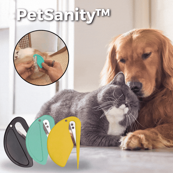 PetSanity - Le démêleur sûr, durable et efficace pour les chats et les chiens