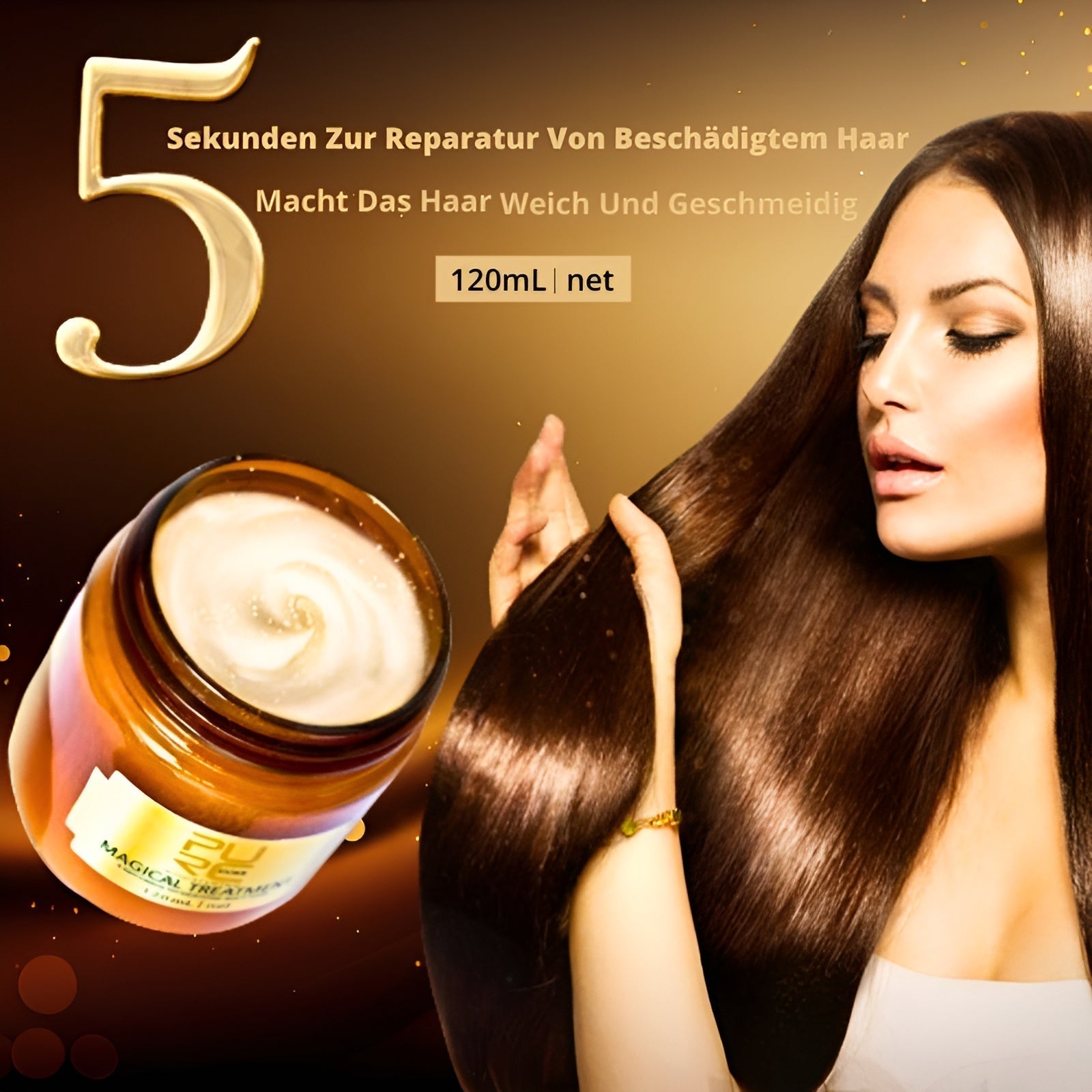 HairBliss – Le masque de soin rapide pour des cheveux soyeux et sains | 1+1 GRATUIT