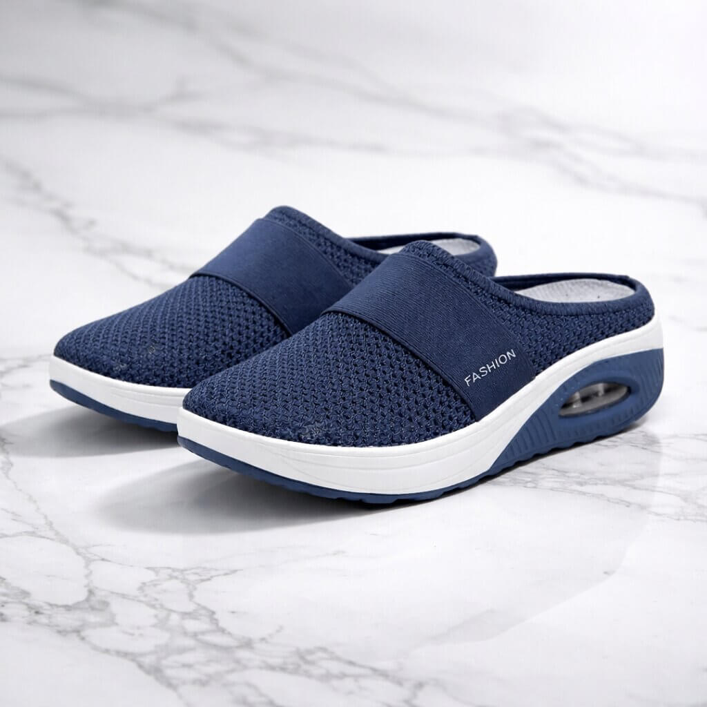 Chaussons en Maille Confortables pour un Confort Quotidien - Chaussures Intérieures de Soutien
