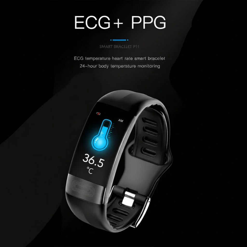 BIOWATCH – Montre intelligente avec surveillance EKG, pression artérielle et sommeil