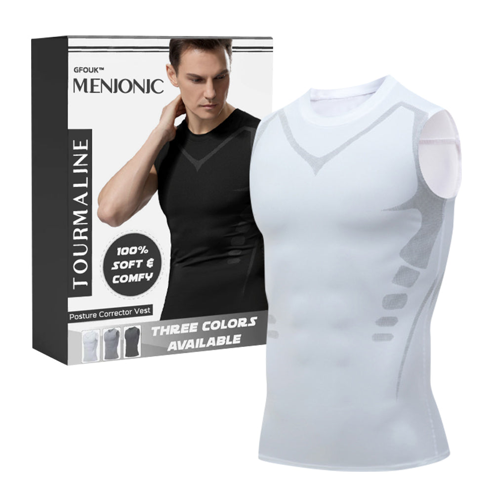GFOUK™ MENIONIC Gilet Correcteur de Posture en Tourmaline