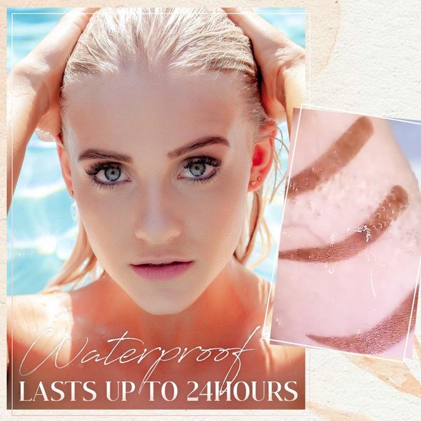 Ensemble de pochoirs et de tampons pour sourcils pour une forme parfaite