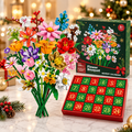 Calendrier de l'Avent "Bloom & Build" – Créez votre propre bouquet de Noël magique