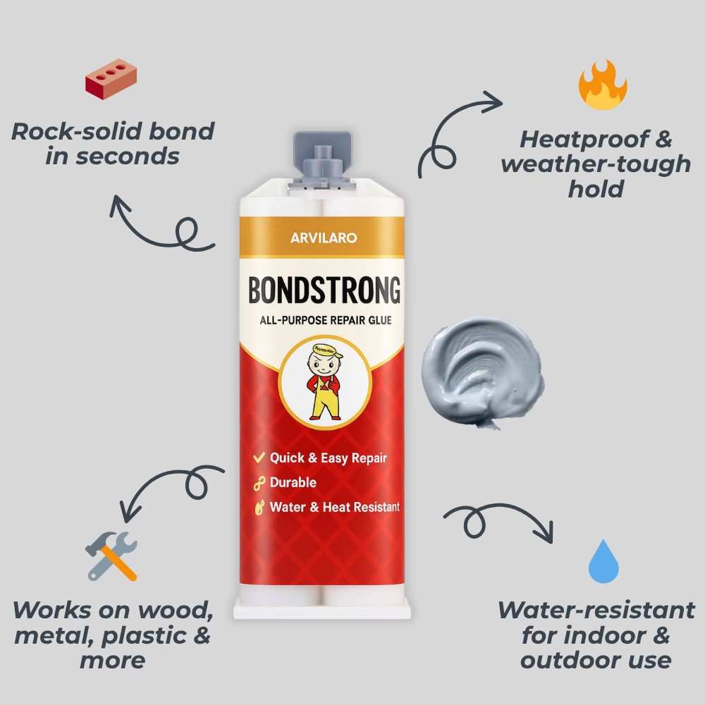BondStrong™ — Restaurez, renforcez et sauvez instantanément tout avec une puissance incassable
