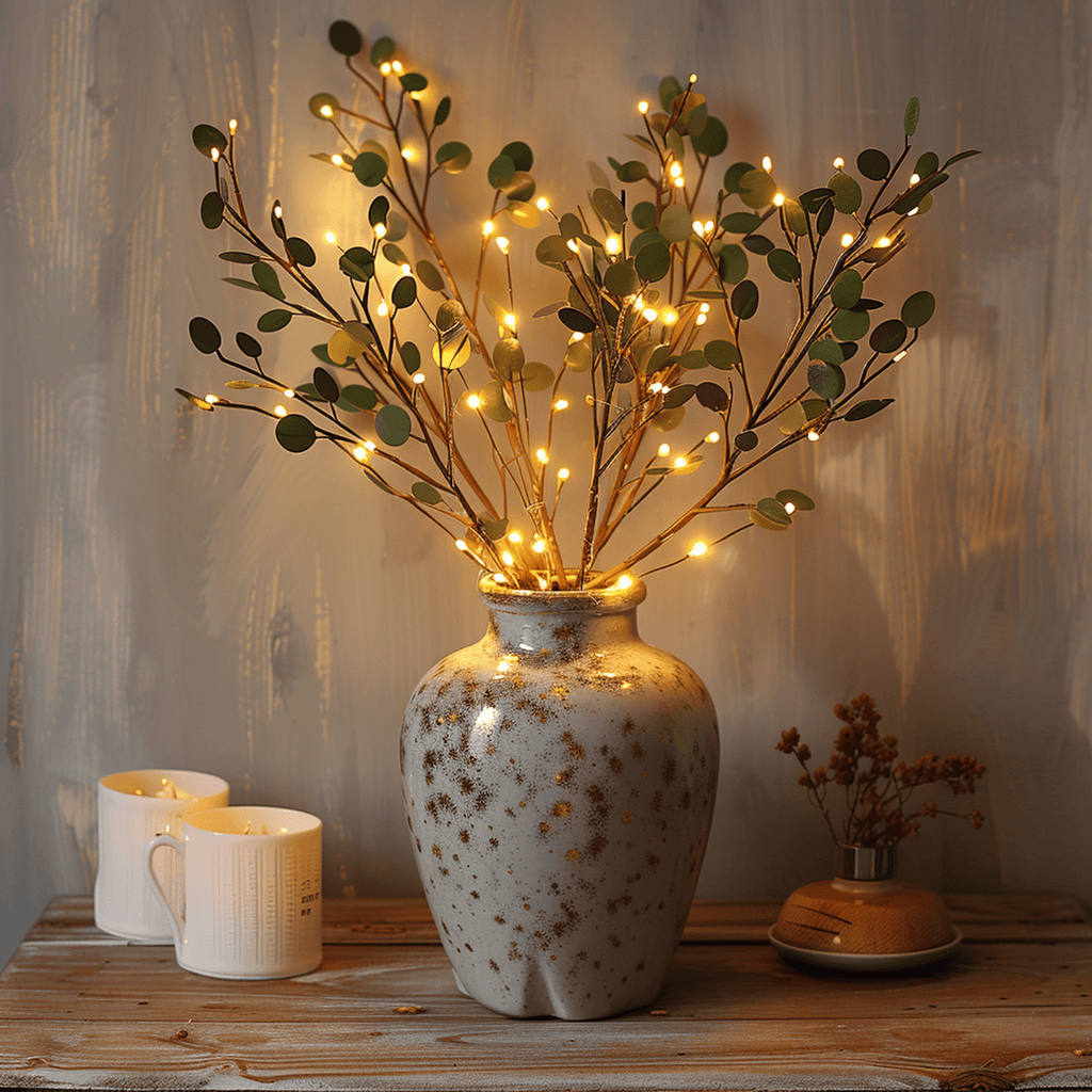 Olivara – Branche d'Olive Lumineuse