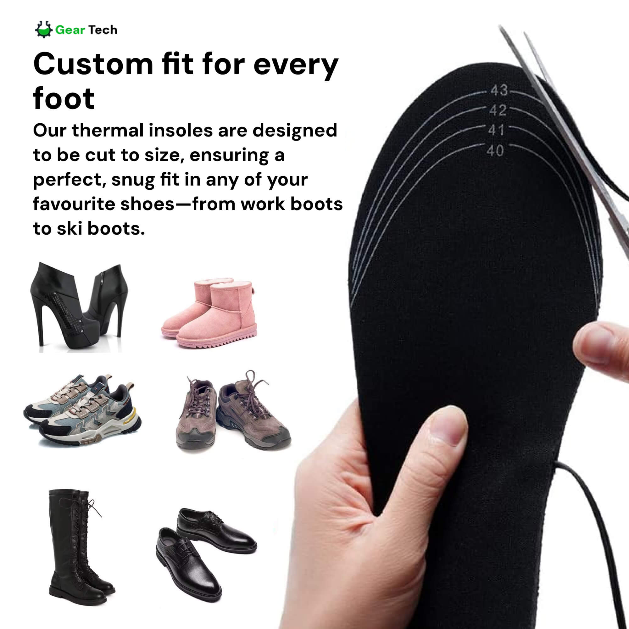 Skanto | Semelles Chaudes UK – Meilleures Semelles Thermiques pour Bottes, Chaussures de Travail et Confort Quotidien en Hiver