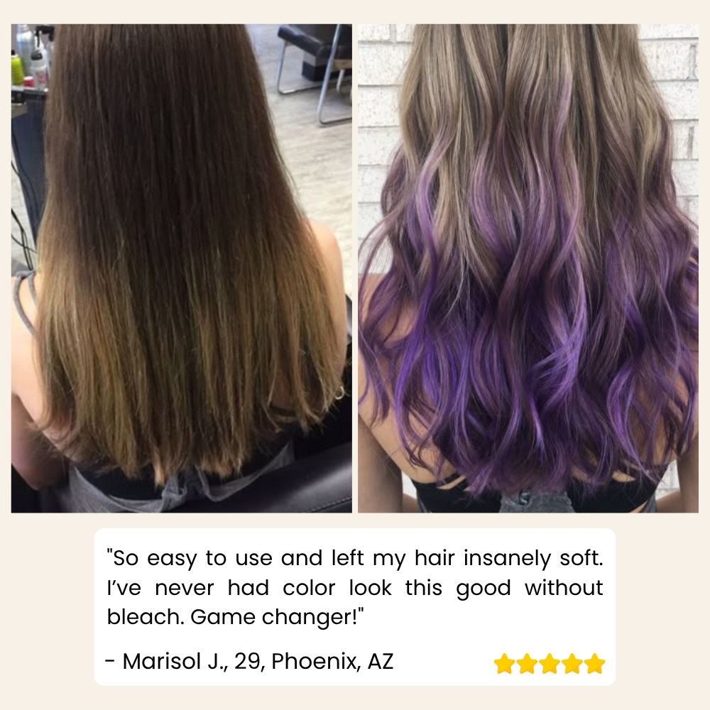 1+1 GRATUIT | GlamUp™ Teinture Capillaire Nourrissante Non-Décolorante