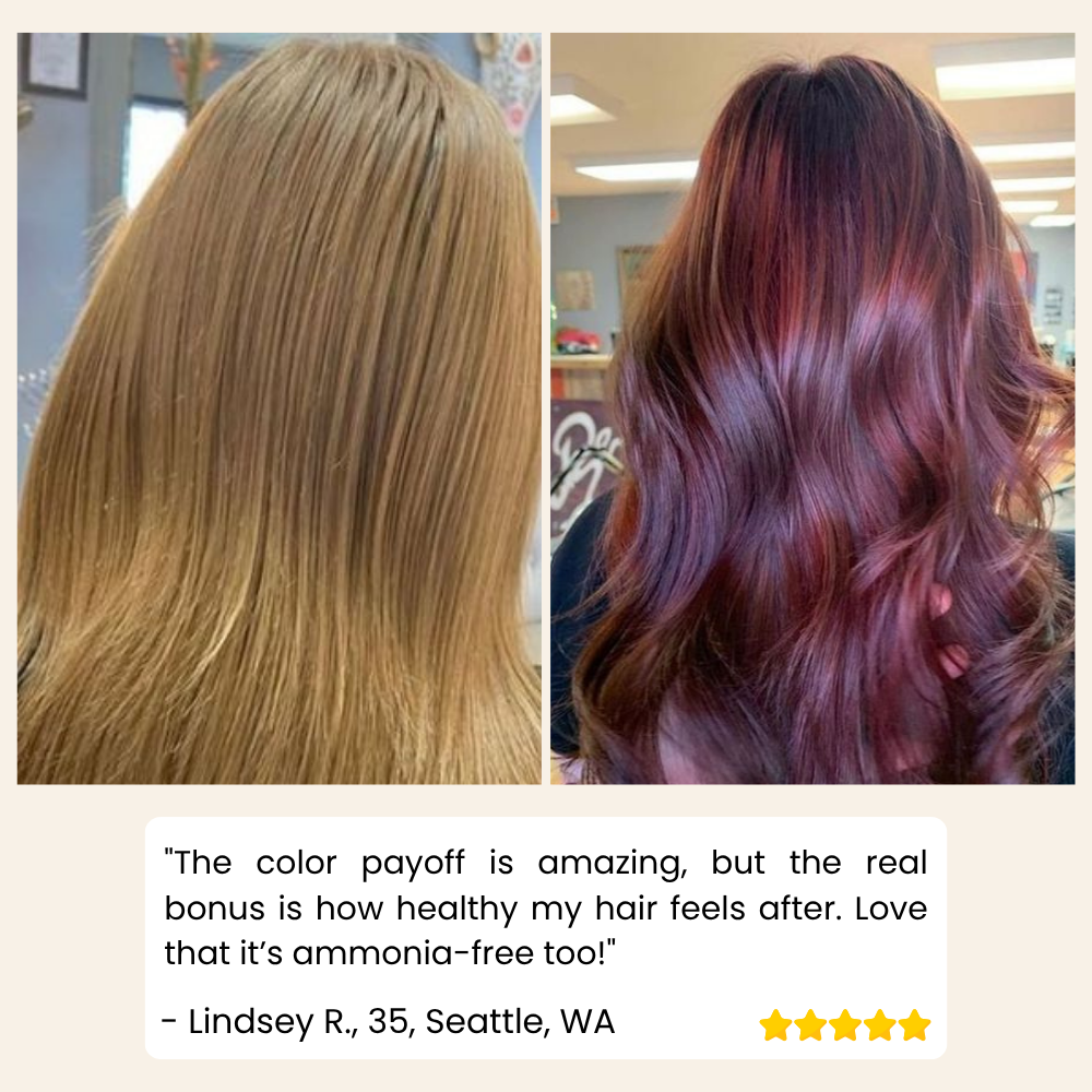 1+1 GRATUIT | GlamUp™ Teinture Capillaire Nourrissante Non-Décolorante