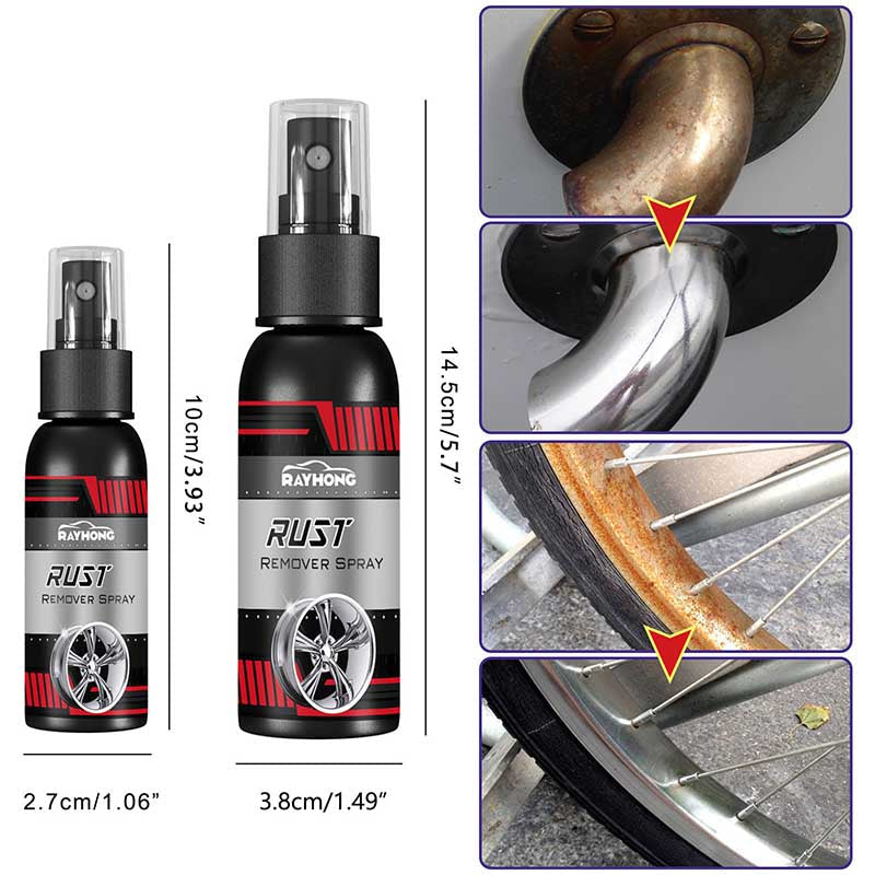 Spray Détachant de Rouille | Formule à Action Rapide | Couche de Protection Contre la Corrosion