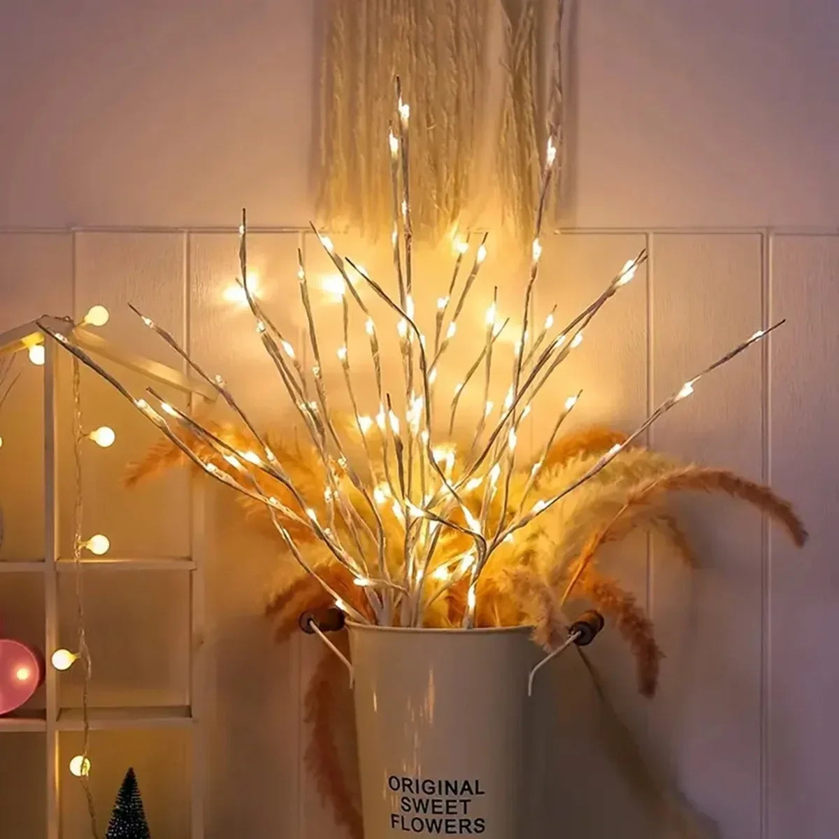 Éclairage LED de Noël pour Intérieur & Extérieur – Décoration de Noël Économe en Énergie