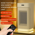Chauffage Électrique Céramique Portable avec PTC et Lampe de Nuit