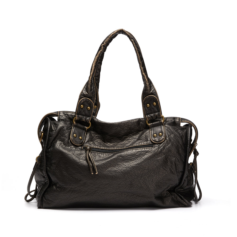 Sac À Main Noir Pour Les Cours – Élégance Rétro Et Praticité Moderne