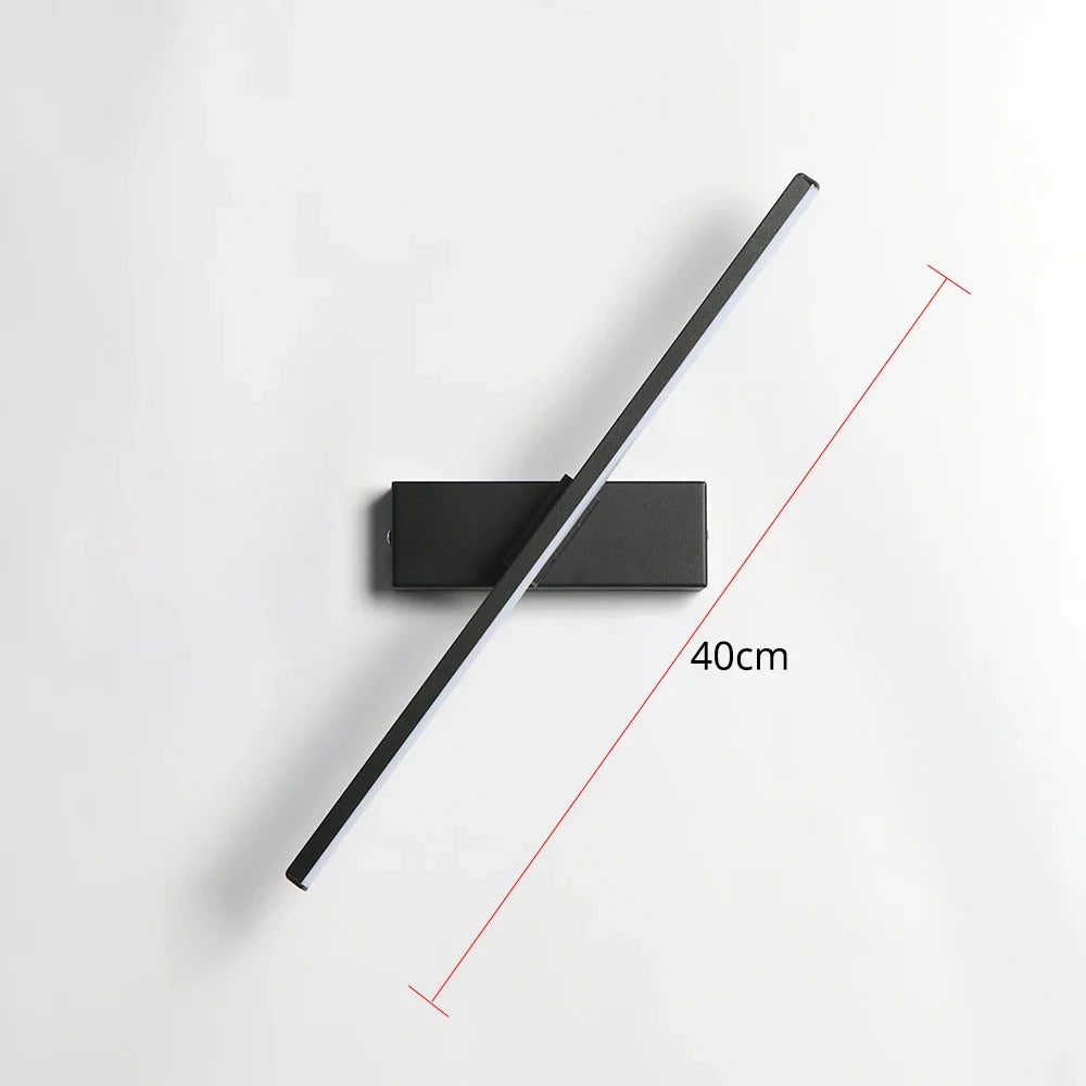 AuroLite Applique LED Réglable | Rotation à 330° | Design Moderne pour Chambre & Salon | Aluminium
