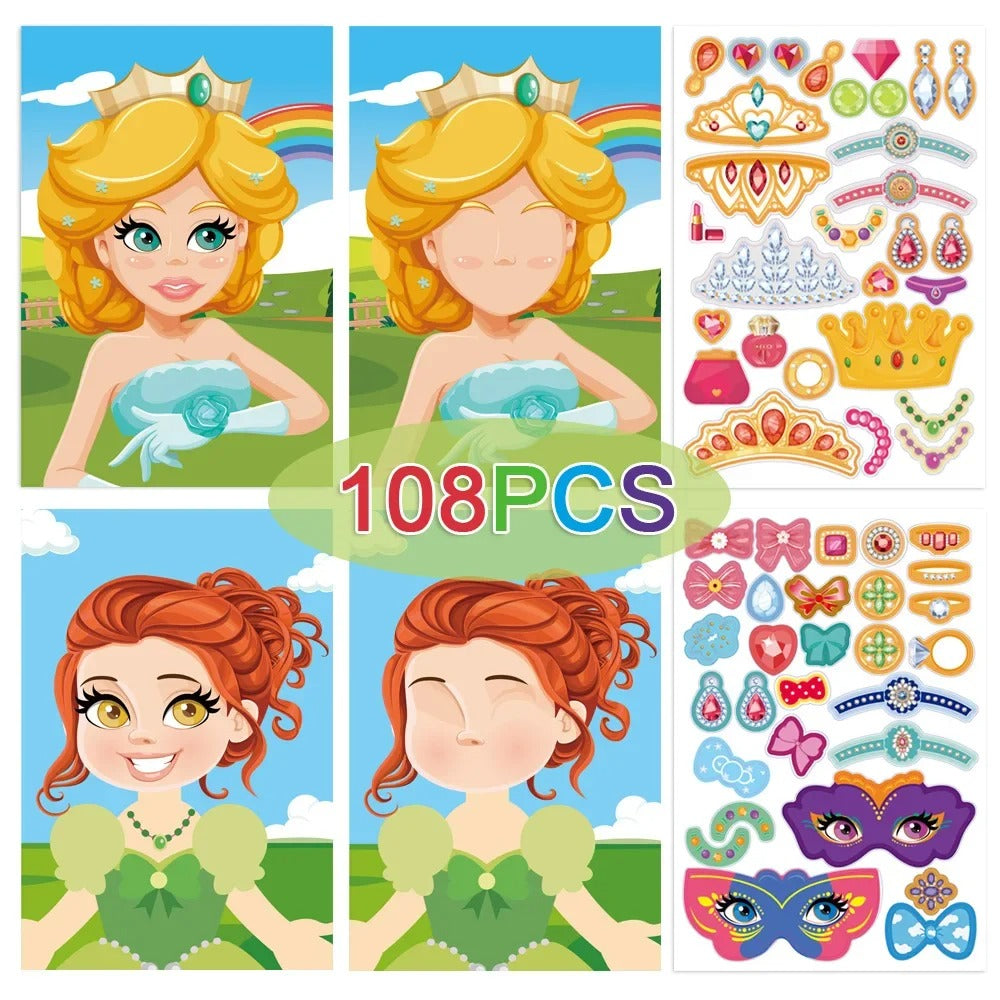 Kletshuts™ StickerBook 1+1 GRATUIT : Livre d'autocollants DIY pour garçons et filles