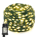 Guirlande LED Étanche pour Noël – Lumières pour Jardin & Terrasse