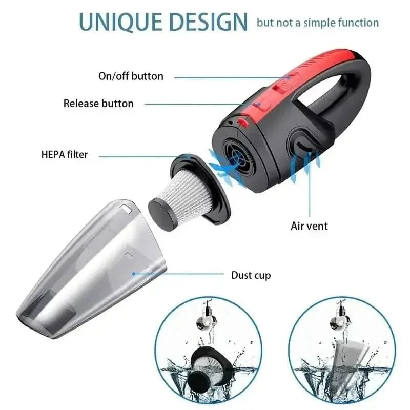 CycloVac – Aspirateur à main puissant