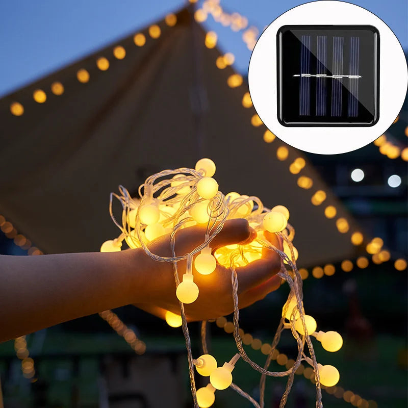 Guirlande Lumineuse Solaire Pour L'Extérieur
