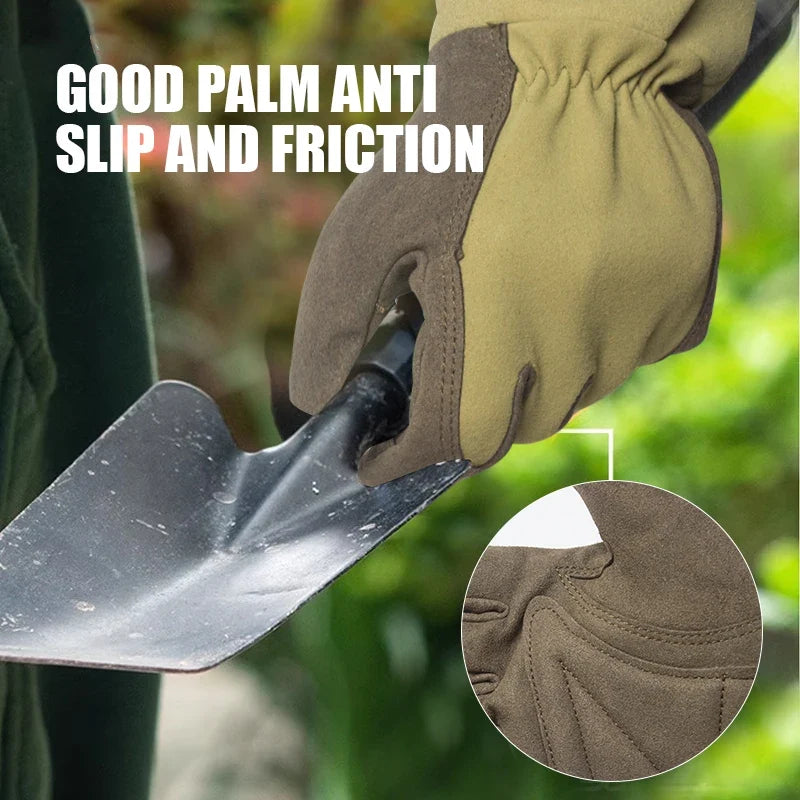 Gants de jardin FLORAHAND | Résistants aux épines & respirants | Gants longs pour les roses pour femmes | 1 paire