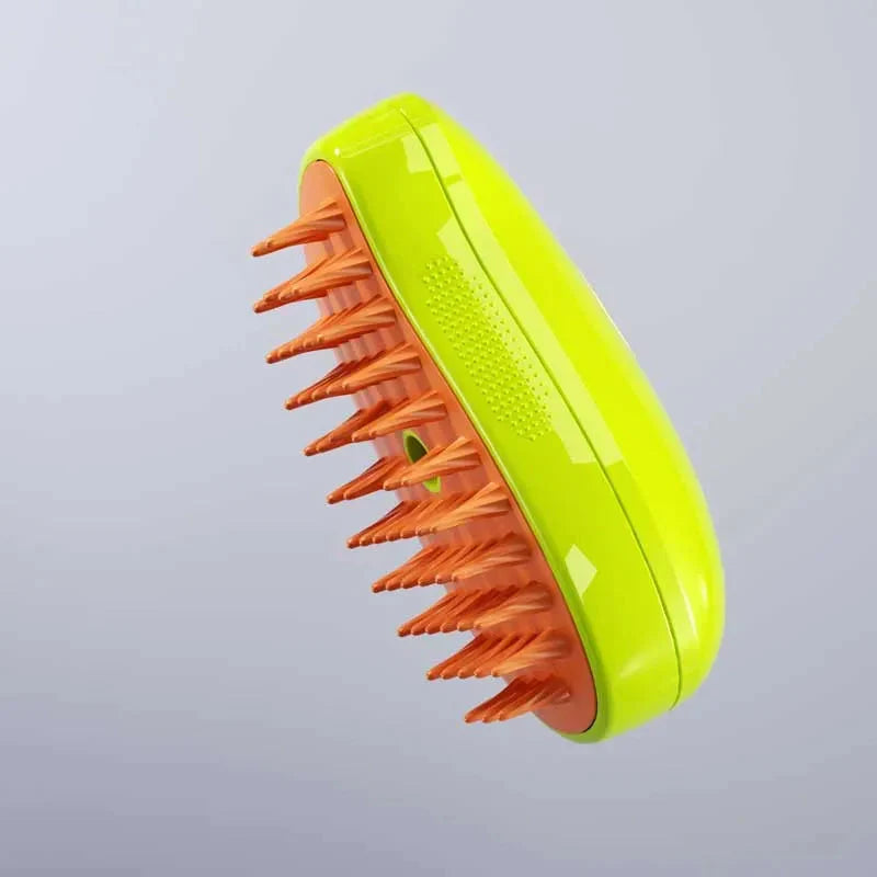 Brosse de Toilettage 3-en-1 pour Chats avec Vapeur – Soin du Pelage et Massage