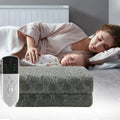 Tapis Chauffant Électrique Double Couche – Couverture Chauffante pour Lit & Canapé