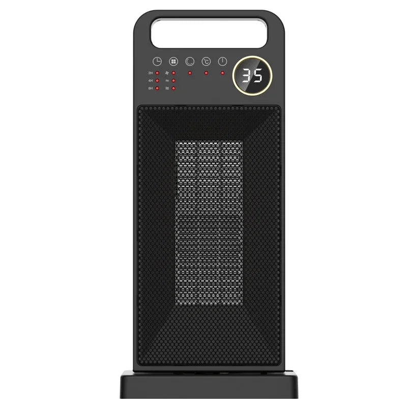 Chauffage Électrique 2000W avec Télécommande et Écran Tactile
