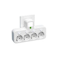 Multiprise VOLTRIQ ProLine | 3–4 prises + 2× USB & 1× Type-C | 2500 W | Protection contre les surtensions & interrupteur de contrôle