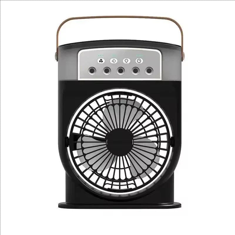 Ventilateur de Refroidissement Portable avec Humidificateur et Veilleuse LED