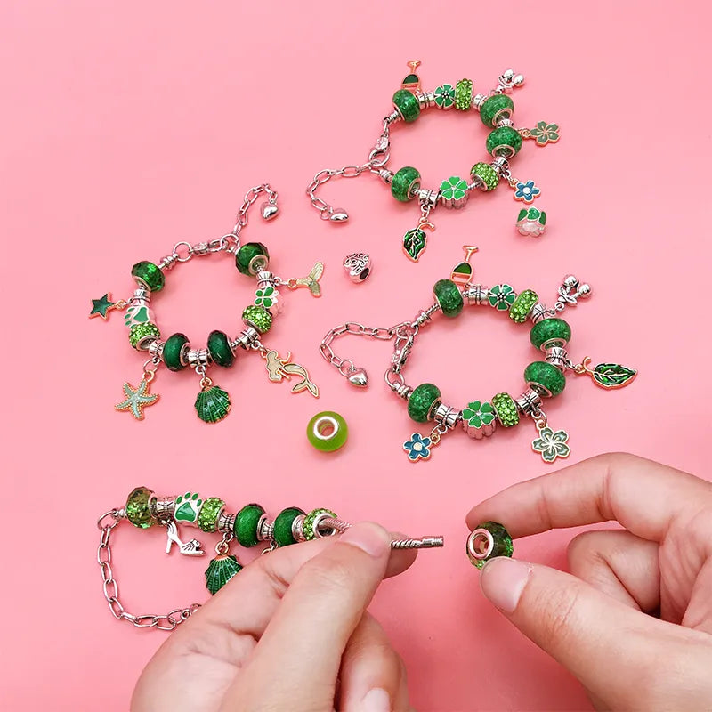 Jewelance™ BraceletKit - Kit de Création de Bijoux à Faire Soi-Même