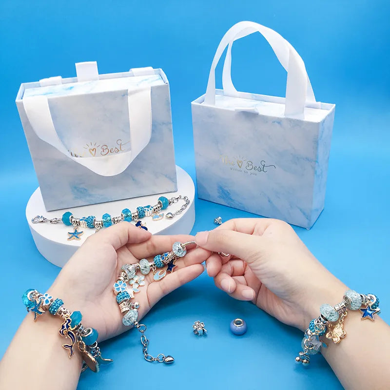 Jewelance™ BraceletKit - Kit de Création de Bijoux à Faire Soi-Même