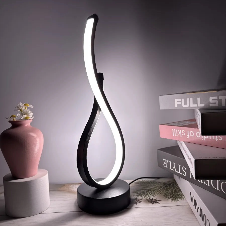 Lumoara Lampe de Table LED | Dimmable | 3 Couleurs de Lumière | Design Moderne