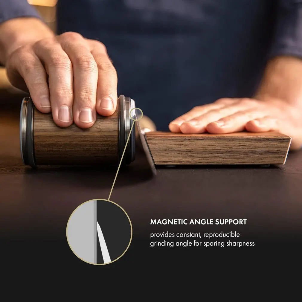 Ensemble de aiguiseur de couteaux avec revêtement diamant industriel – RollSharp