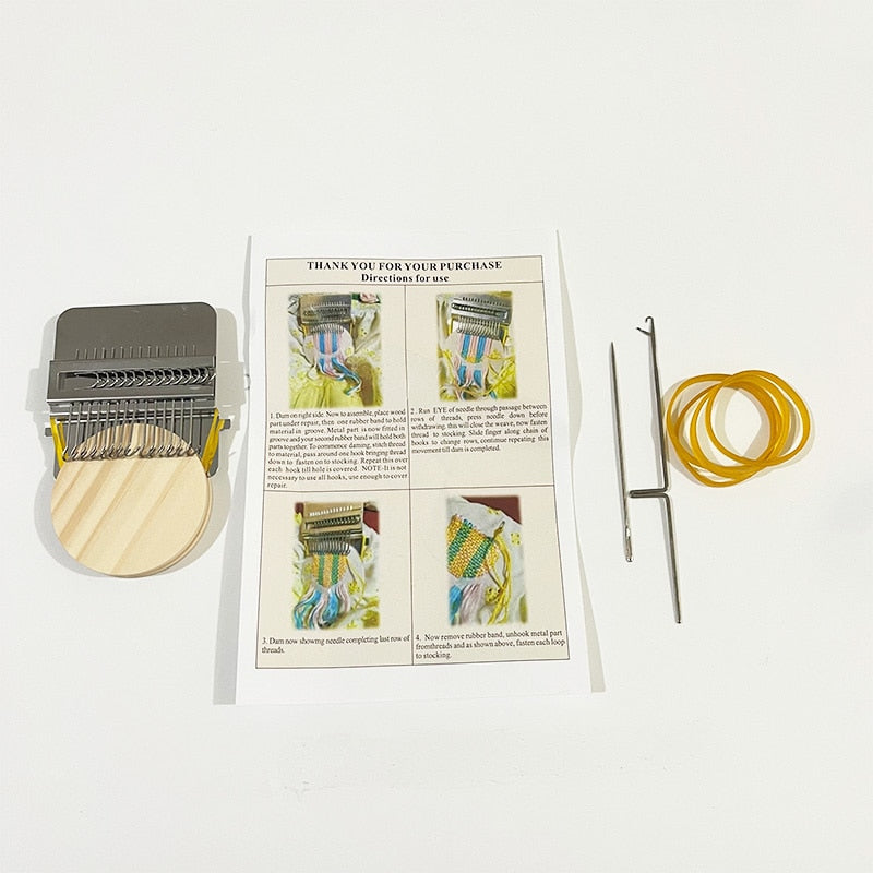 Mini-machine à tisser pour broder