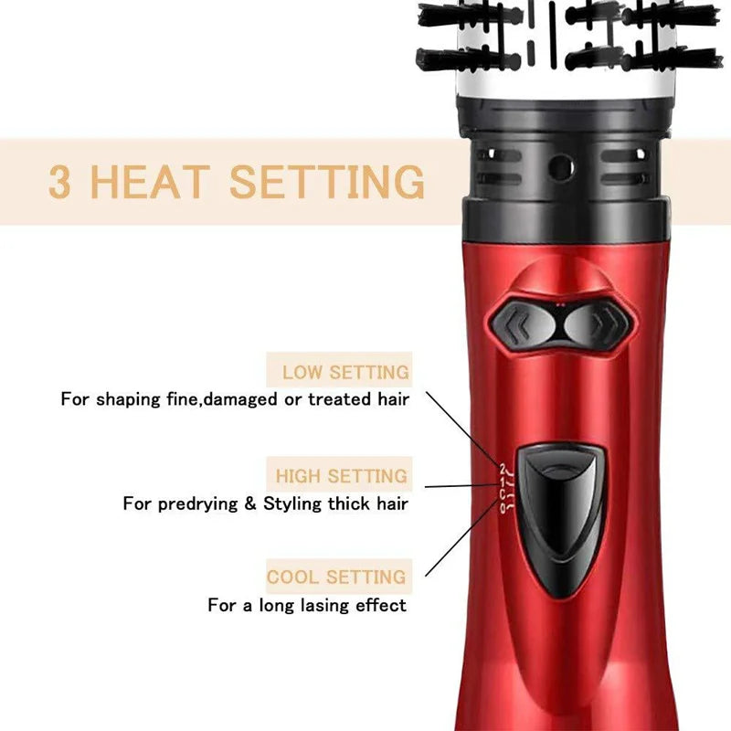 StilMeister™ Brosse rotative 3-en-1, Styler &amp; Sèche-cheveux
