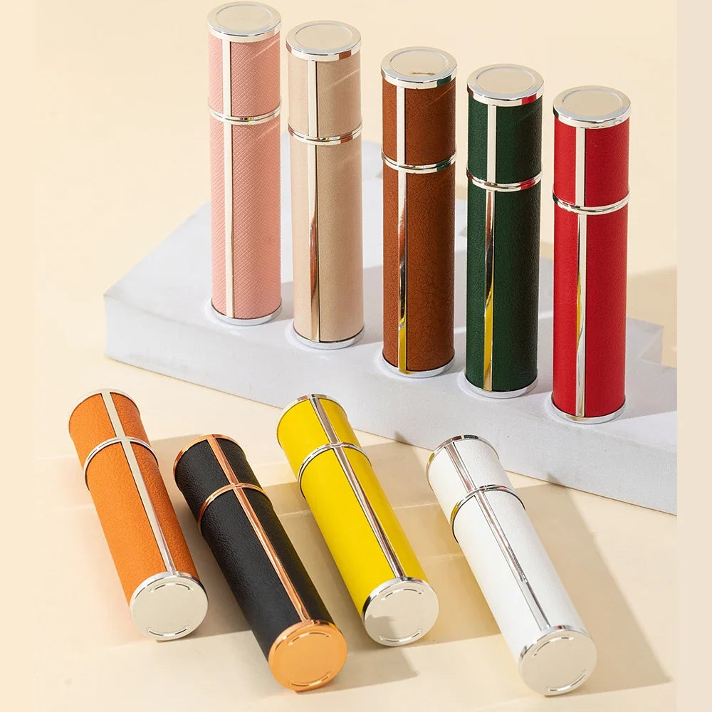 AromaGo Vaporisateur de Parfum 10ml | Rechargeable & Étanche | Mini Flacon de Voyage