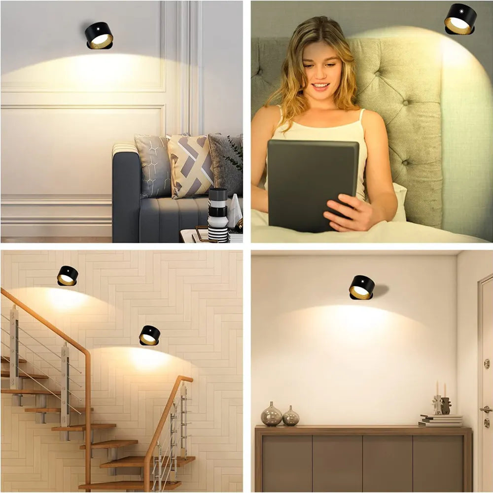 Lampe murale LED anti-éblouissement
